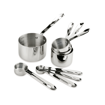 NEW All Clad Stainless Steel 4 piece Professional Measuring Cup