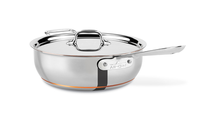 All-Clad d5 Stainless-Steel Nonstick Essential Pan, 4-Qt.